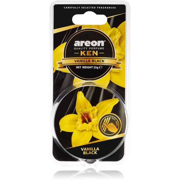 Areon Areon Ken Vanilla Black aроматизатор за автомобил 30 гр.