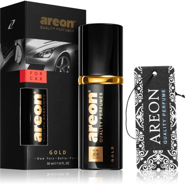 Areon Areon Parfume Gold ароматизатор за въздух за колата I. 50 мл.