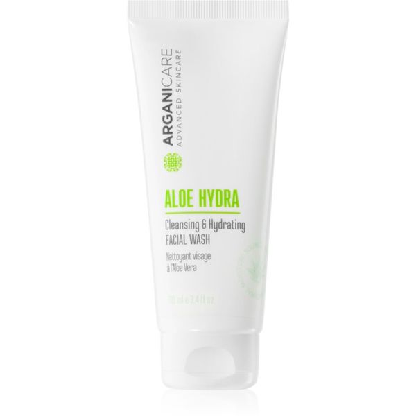 Arganicare Arganicare Aloe Hydra Facial Wash уред за почистване на лице 100 мл.