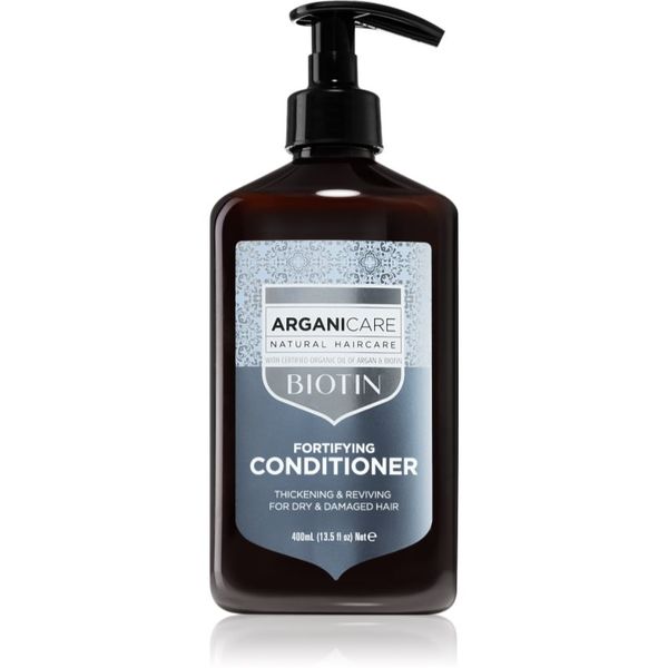 Arganicare Arganicare Biotin Fortifying Conditioner балсам за коса с биотин 400 мл.