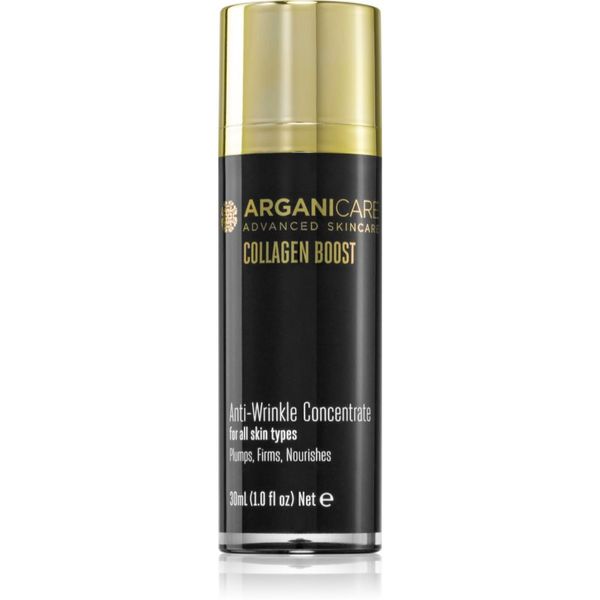 Arganicare Arganicare Collagen Boost Anti-Wrinkle Concentrate концентрат против бръчки за младежки вид 30 мл.