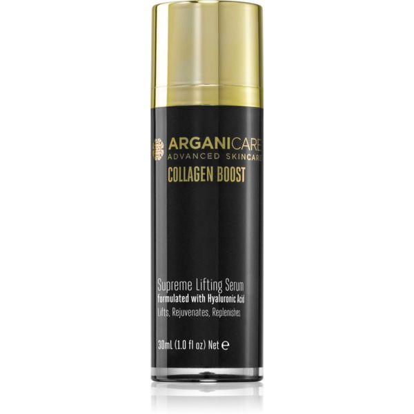 Arganicare Arganicare Collagen Boost Supreme Lifting Serum подмладяващ серум за всички типове кожа на лицето 30 мл.