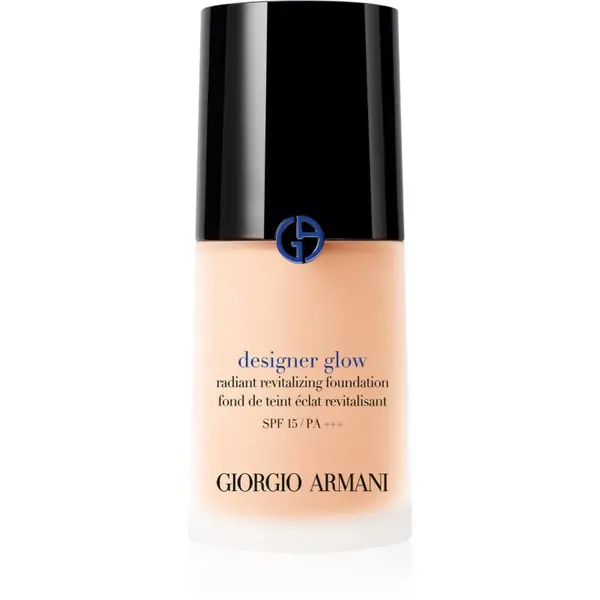 Armani Armani Designer Glow Foundation подмладяващ и озаряващ фон дьо тен SPF 15 цвят 2 30 мл.
