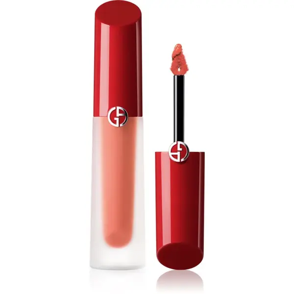 Armani Armani Lip Maestro Satin матиращо хидратиращо течно червило цвят 17 Sunrise Kiss 6.5 мл.