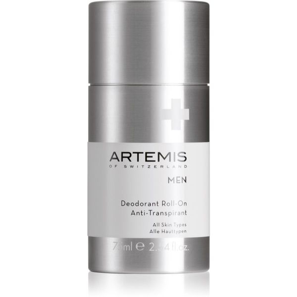 ARTEMIS ARTEMIS MEN Deodorant Roll-On дезодорант рол-он без съдържание на алуминиеви соли 75 мл.