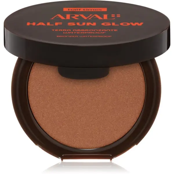 Arval Arval Half Times Half Sun Glow Waterproof Bronzer водоустойчива бронзираща пудра 8 гр.