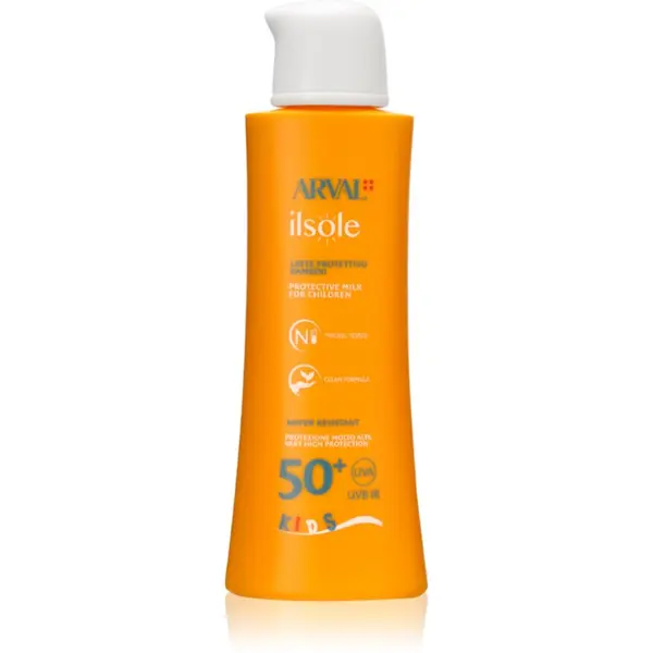 Arval Arval IlSole Protective children's milk SPF 50+ слънцезащитен лосион за тяло за деца SPF 50+ 150 мл.