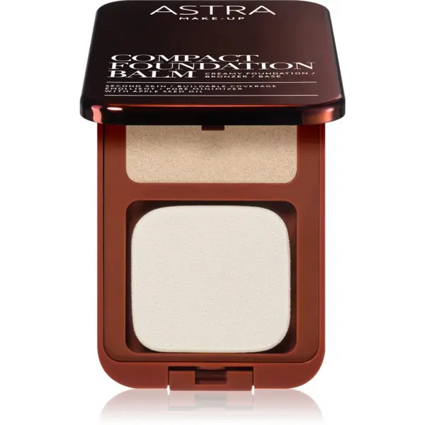 Astra Make-up Astra Make-up Compact Foundation Balm компактен кремообразен фон дьо тен цвят 01 Fair 7,5 гр.