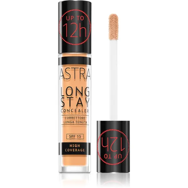 Astra Make-up Astra Make-up Long Stay коректор с висока покривност SPF 15 цвят 05W Honey 4,5 мл.