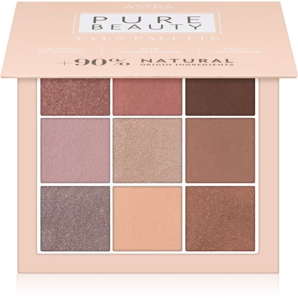 Astra Make-up Astra Make-up Pure Beauty Eyes Palette палитра от сенки за очи 15,5 гр.