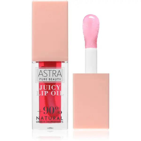 Astra Make-up Astra Make-up Pure Beauty Juicy Lip Oil подхранващ блясък за устни цвят 02 red oasis 5 мл.