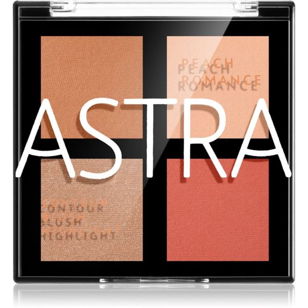 Astra Make-up Astra Make-up Romance Palette контурираща палитра за лице за лице цвят 01 Peach Romance 8 гр.