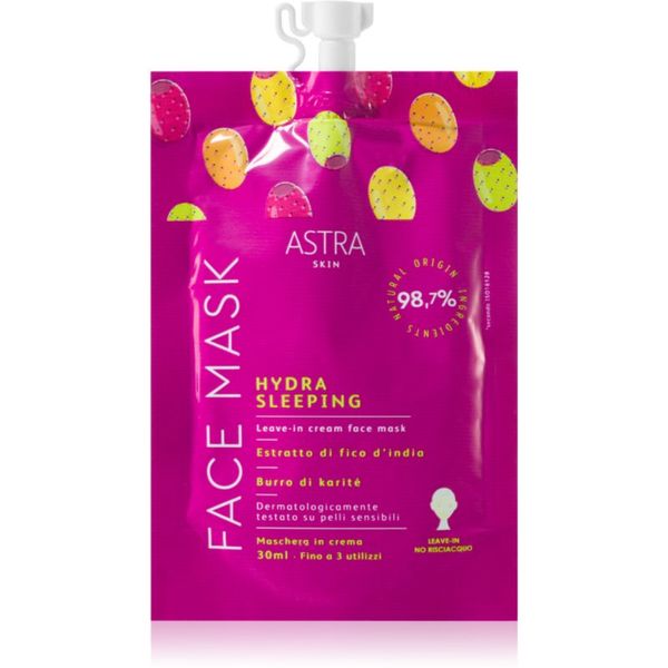 Astra Make-up Astra Make-up Skin нощна маска за лице за подхранване и хидратация 30 мл.