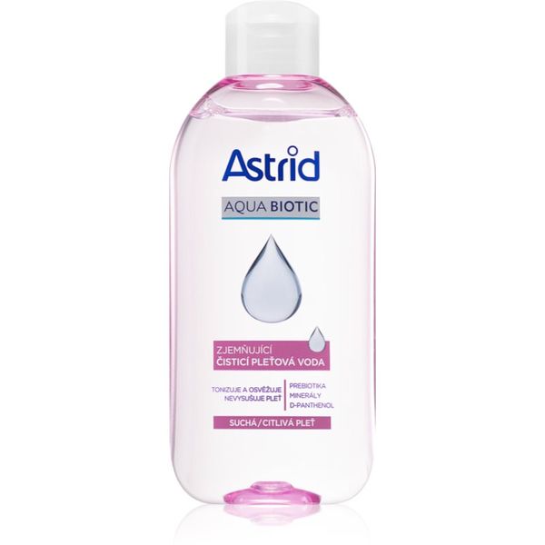 Astrid Astrid Aqua Biotic почистваща вода за лице за суха и чувствителна кожа 200 мл.