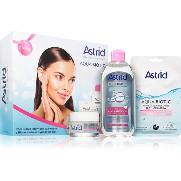 Astrid Astrid Aqua Biotic Tripack подаръчен комплект за перфектна кожа 3 бр.