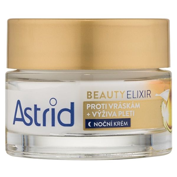 Astrid Astrid Beauty Elixir подхранващ нощен крем против бръчки 50 мл.