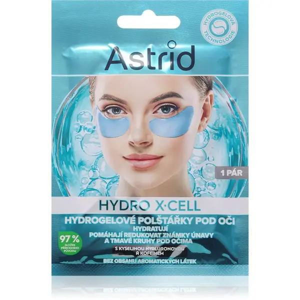 Astrid Astrid Hydro X-Cell хидрогел стелки против тъмни кръгове под очите 1 чифт