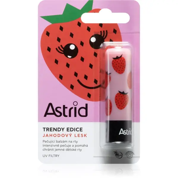 Astrid Astrid Lip Care балсам за устни с аромат на ягода за деца 4.8 гр.