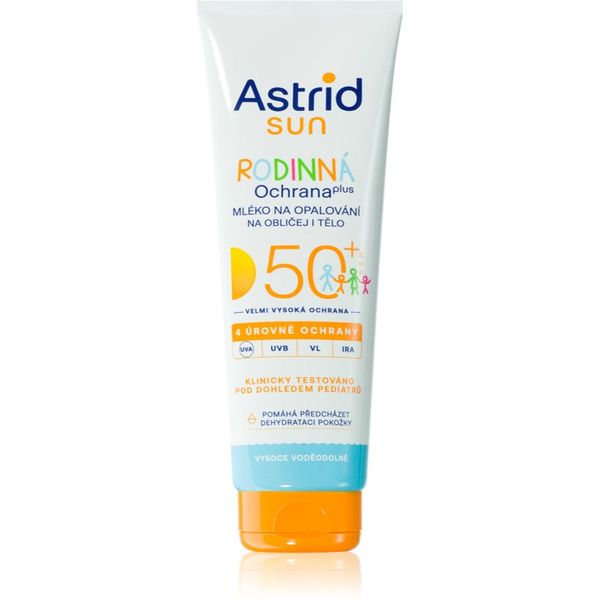 Astrid Astrid Sun мляко за загар SPF 50+ 250 мл.
