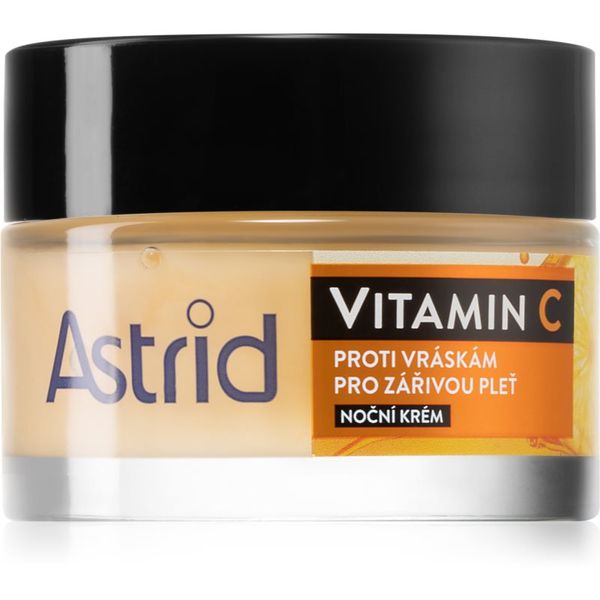 Astrid Astrid Vitamin C нощен крем с омладяващ ефект за сияен вид на кожата 50 мл.