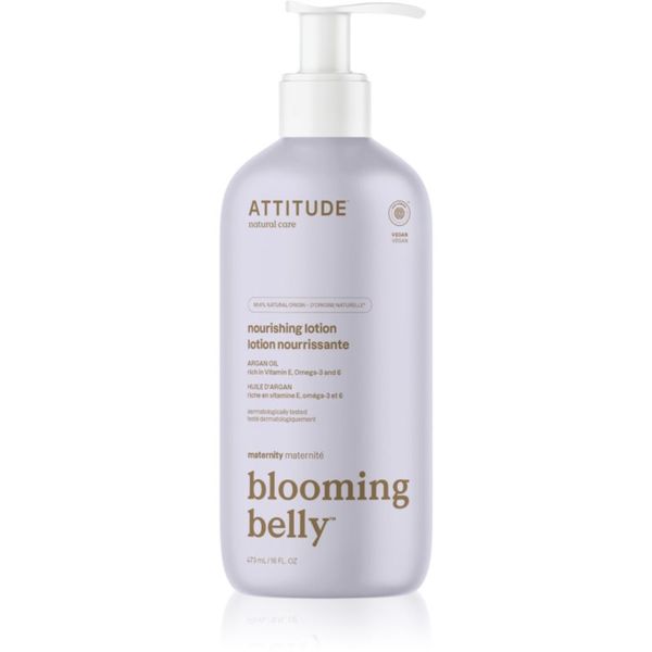 Attitude Attitude Blooming belly Argan подхранващ лосион за тяло за бременни жени 473 мл.