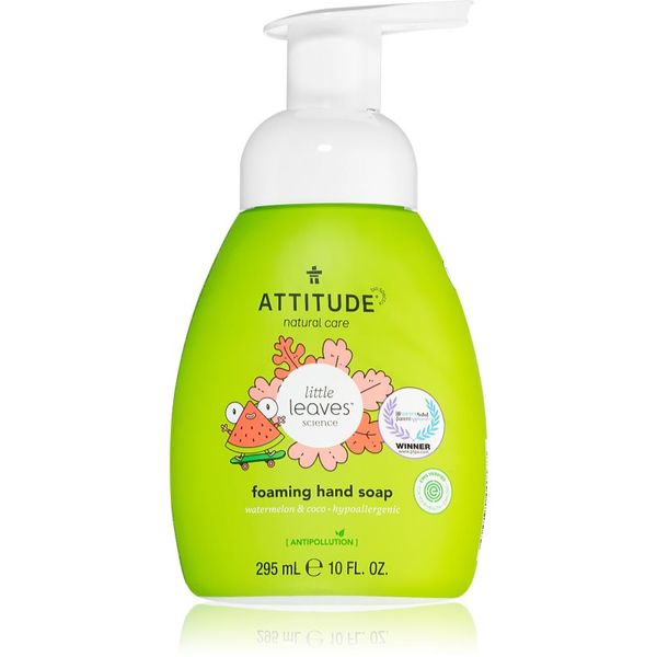 Attitude Attitude Little Leaves Watermelon & Coco течен сапун за ръце за деца 295 мл.