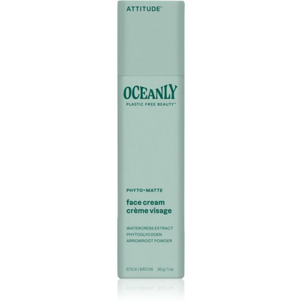 Attitude Attitude Oceanly Face Cream матиращ твърд крем за смесена кожа 30 гр.