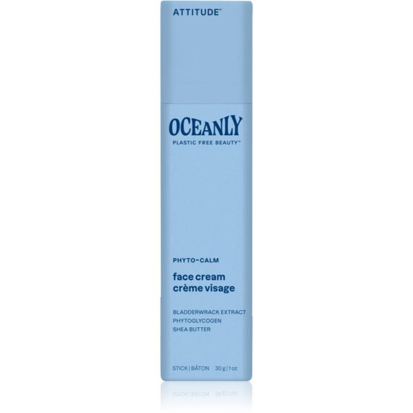 Attitude Attitude Oceanly Face Cream успокояващ твърд крем за чувствителна кожа на лицето 30 гр.