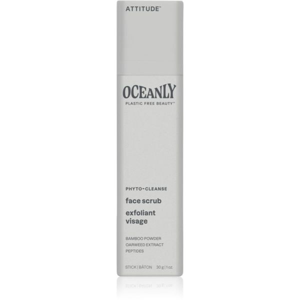 Attitude Attitude Oceanly Face Scrub твърд ексфолиращ пилинг за лице 30 гр.