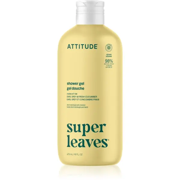 Attitude Attitude Super Leaves Earl Grey & Fresh Cucumber душ гел 473 мл.