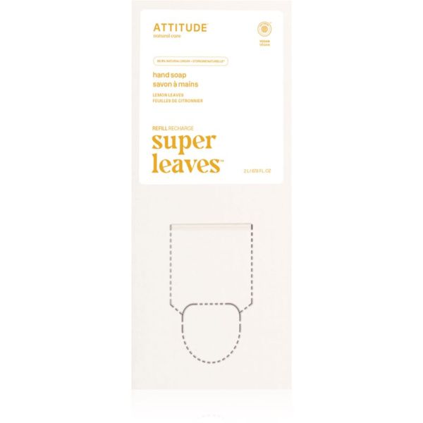 Attitude Attitude Super Leaves Lemon течен сапун за ръце Refil 2000 мл.