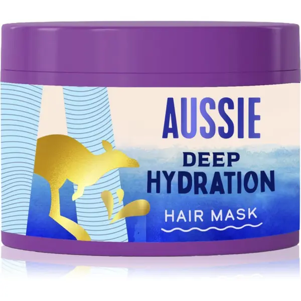 Aussie Aussie Deep Hydration Hair Mask интензивна хидратираща маска за суха и увредена коса 500 мл.