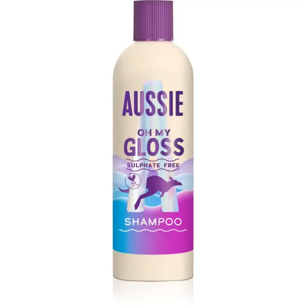 Aussie Aussie Oh My Gloss Shampoo шампоан за блясък и мекота на косата 300 мл.