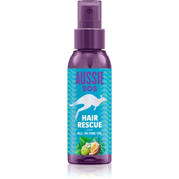 Aussie Aussie SOS Hair Rescue хидратиращо и подхранващо масло за коса 100 мл.