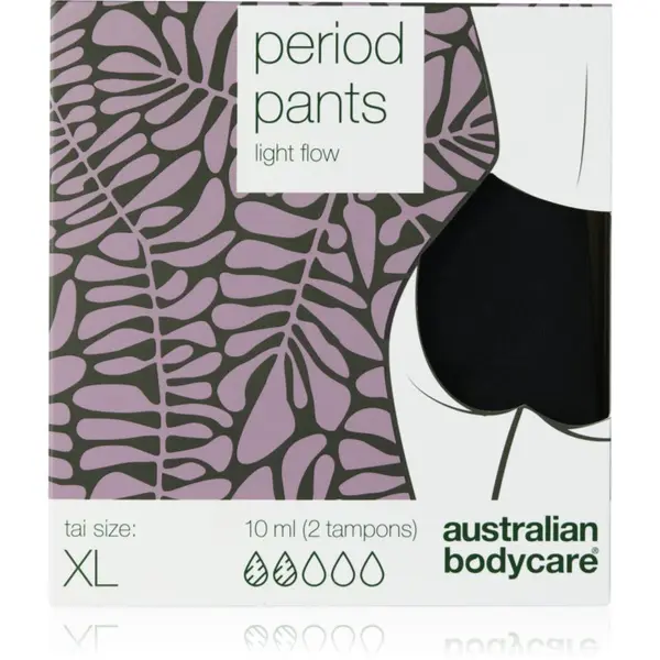 Australian Bodycare Australian Bodycare Period Pants менструално бельо за слаба менструация размер XL 1 бр.