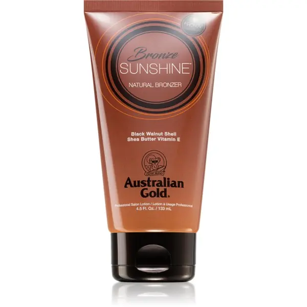 Australian Gold Australian Gold Bronze Sunshine крем за загар за солариум с бронзер 133 мл.