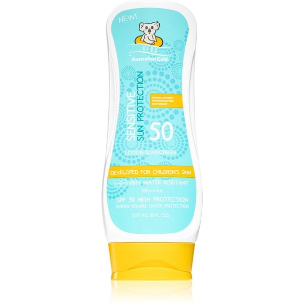Australian Gold Australian Gold For Kids защитна грижа против слънчеви лъчи за деца SPF 50 237 мл.