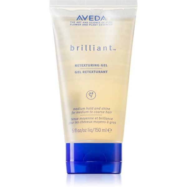 Aveda Aveda Brilliant™ Retexturing Gel гел за коса за блясък и мекота на косата 150 мл.