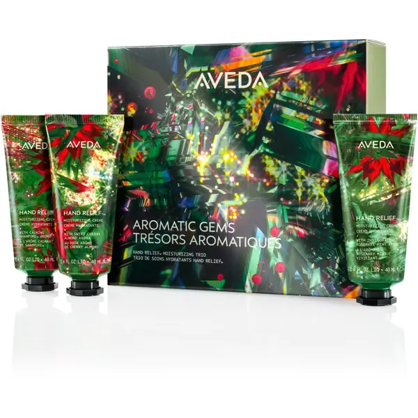 Aveda Aveda Holiday Aromatic Gems Hand Relief™ Moisturizing Trio коледен подаръчен комплект за ръце