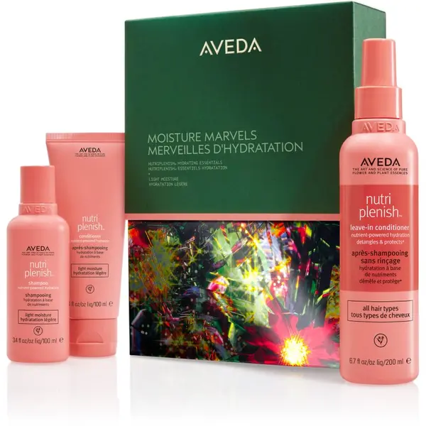 Aveda Aveda Holiday Moisture Marvels: Nutriplenish™ Hydrating Essentials Light коледен подаръчен комплект За коса