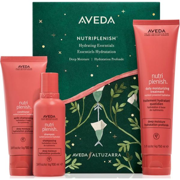 Aveda Aveda Holiday Nutriplenish™ Hydrating Essentials: Deep Moisture подаръчен комплект (за хидратация и блясък)