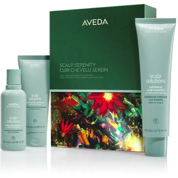 Aveda Aveda Holiday Scalp Serenity: Scalp Solutions™ Balancing Essentials коледен подаръчен комплект За коса