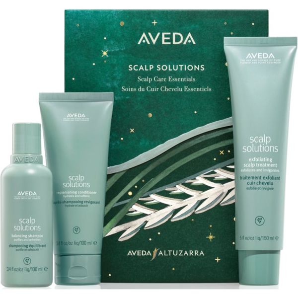 Aveda Aveda Holiday Scalp Solutions Exfoliating Essentials подаръчен комплект (за коса без плътност)