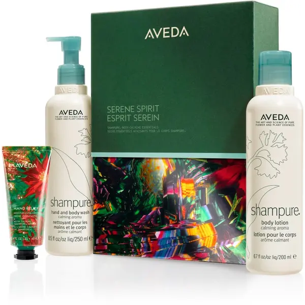 Aveda Aveda Holiday Serene Spirit Shampure™ Body Calming Essentials коледен подаръчен комплект
