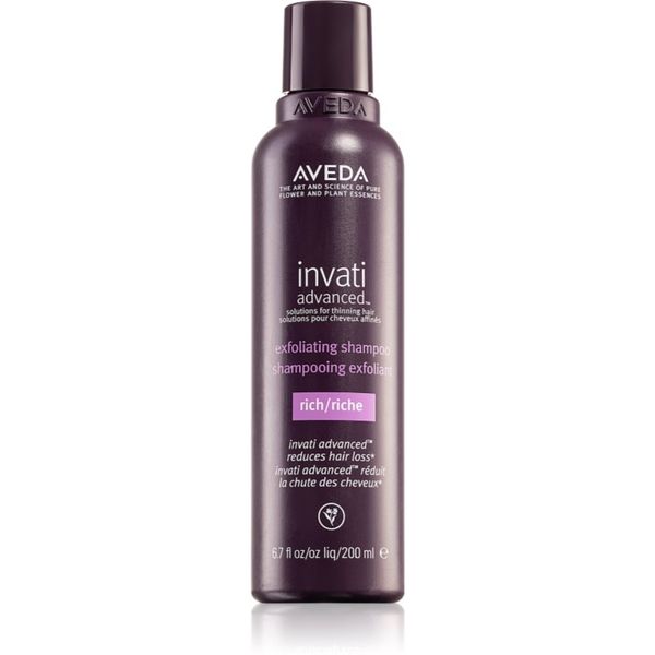 Aveda Aveda Invati Advanced™ Exfoliating Rich Shampoo дълбоко почистващ шампоан с пилинг ефект 200 мл.