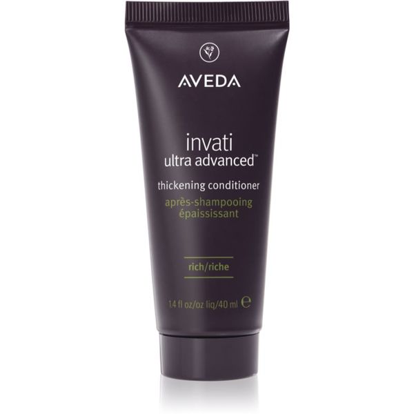 Aveda Aveda Invati Ultra Advanced™ Thickening Conditioner Rich интензивен балсам за тънка и изтощена коса 40 мл.