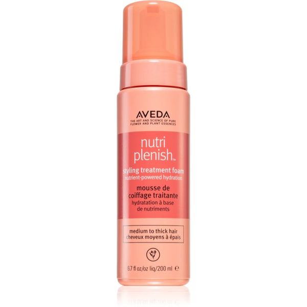 Aveda Aveda Nutriplenish™ Styling Treatment Foam стилизираща пяна за хидратация и блясък 200 мл.