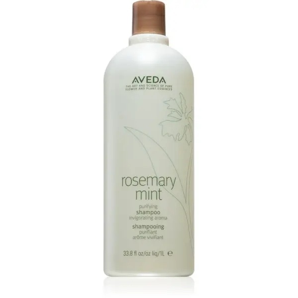 Aveda Aveda Rosemary Mint Purifying Shampoo дълбоко почистващ шампоан за блясък 1000 мл.