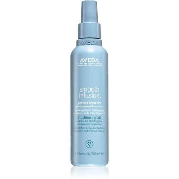 Aveda Aveda Smooth Infusion™ Perfect Blow Dry изглаждащ спрей за сешоар против цъфтене 200 мл.