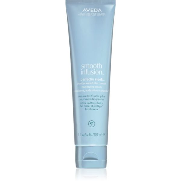 Aveda Aveda Smooth Infusion™ Perfectly Sleek™ Heat Styling Cream термозащитен крем за изглаждане на непокорна коса против цъфтене 150 мл.